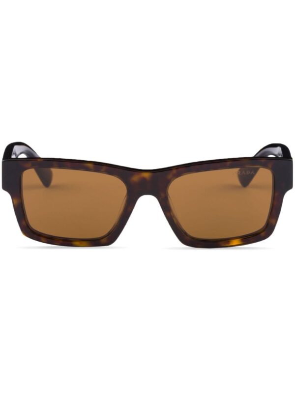 Prada Eyewear tortoiseshell-effect square-frame sunglasses