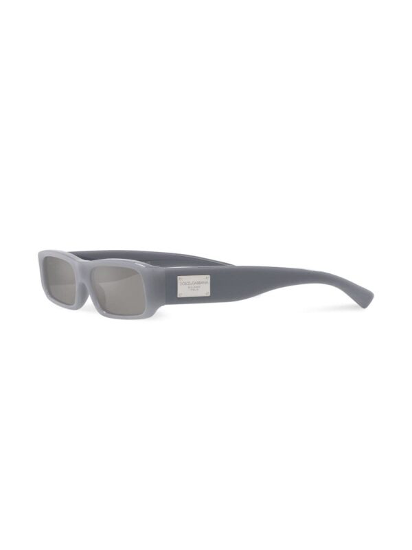 Dolce & Gabbana Eyewear square-frame logo-plaque sunglasses - Image 2