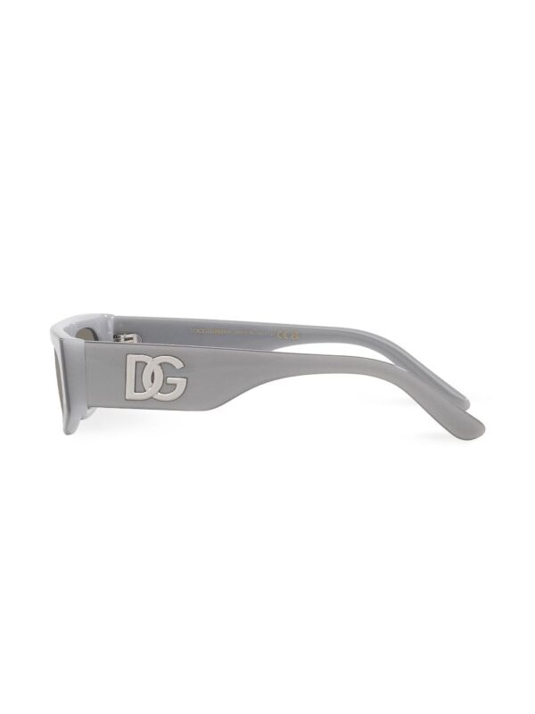 Dolce & Gabbana Eyewear square-frame logo-plaque sunglasses - Image 3