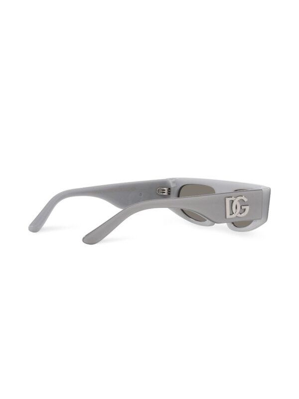 Dolce & Gabbana Eyewear square-frame logo-plaque sunglasses - Image 4