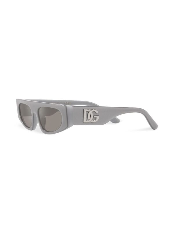 Dolce & Gabbana Eyewear square-frame logo-plaque sunglasses - Image 2