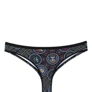 Marlies Dekkers  Ecclesia stained-glass print butterfly briefs
