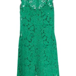 Dolce & Gabbana lace sleeveless shift minidress