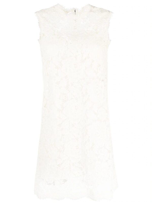 Dolce & Gabbana  sleeveless lace minidress