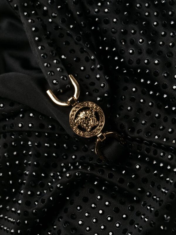 Versace Medusa '95 crystal-embellished minidress - Image 5
