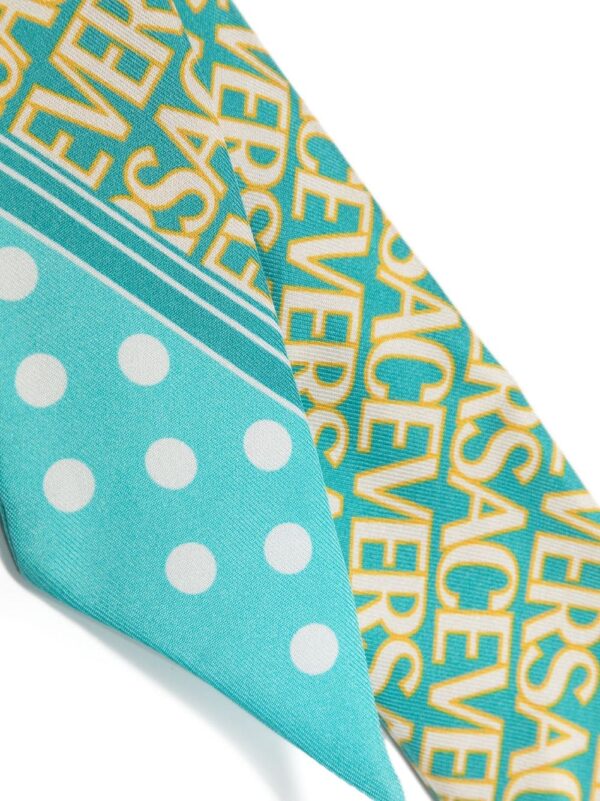 Versace  Versace Allover scarf tie - Image 2