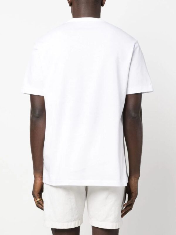 Versace  Barocco Silhouette-print cotton T-shirt - Image 4