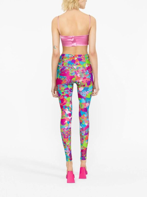 Versace  x Dua Lipa Floral Summer leggings - Image 3