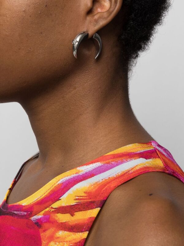 Versace  Galaxy Moon dome earrings - Image 2