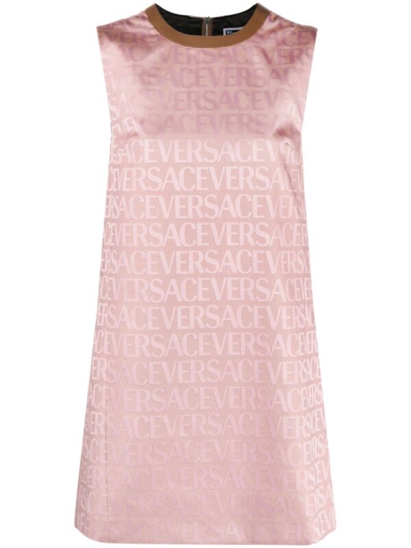 Versace  Versace Allover-jacquard minidress