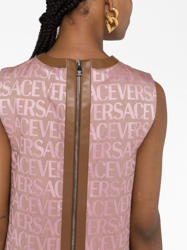 Versace  Versace Allover-jacquard minidress - Image 3