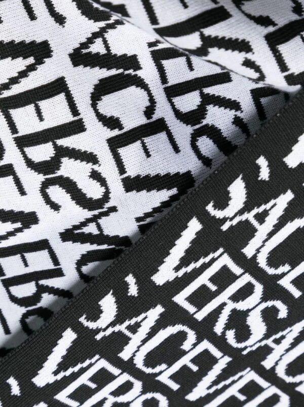 Versace  logo knit scarf - Image 2