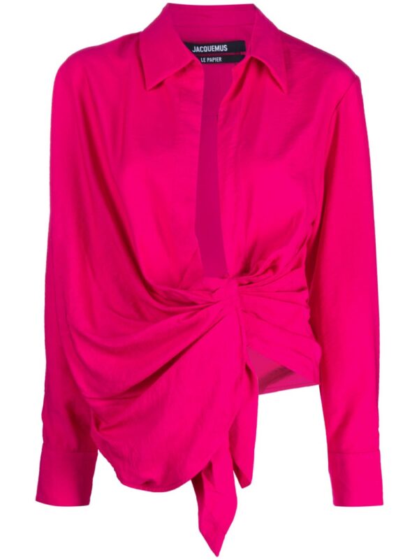 Jacquemus  Le Bahia long-sleeve shirt