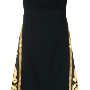 Versace Barocco shift minidress