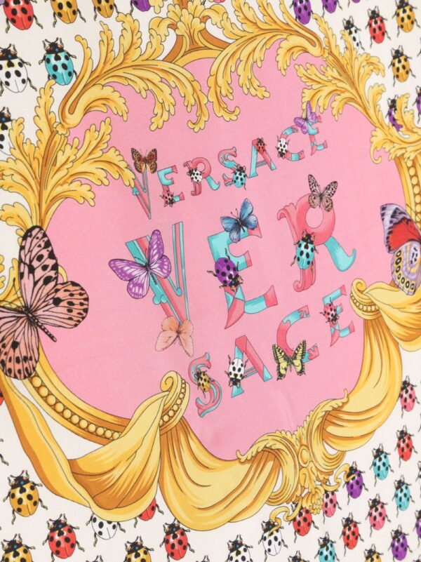 Versace  Butterflies-print silk scarf - Image 2