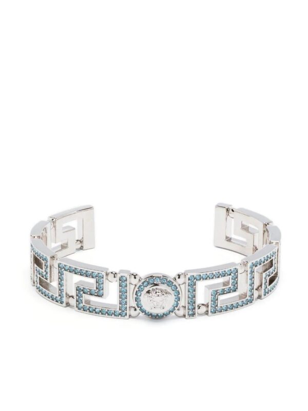 Versace  Greca Tribute Medusa cuff bracelet