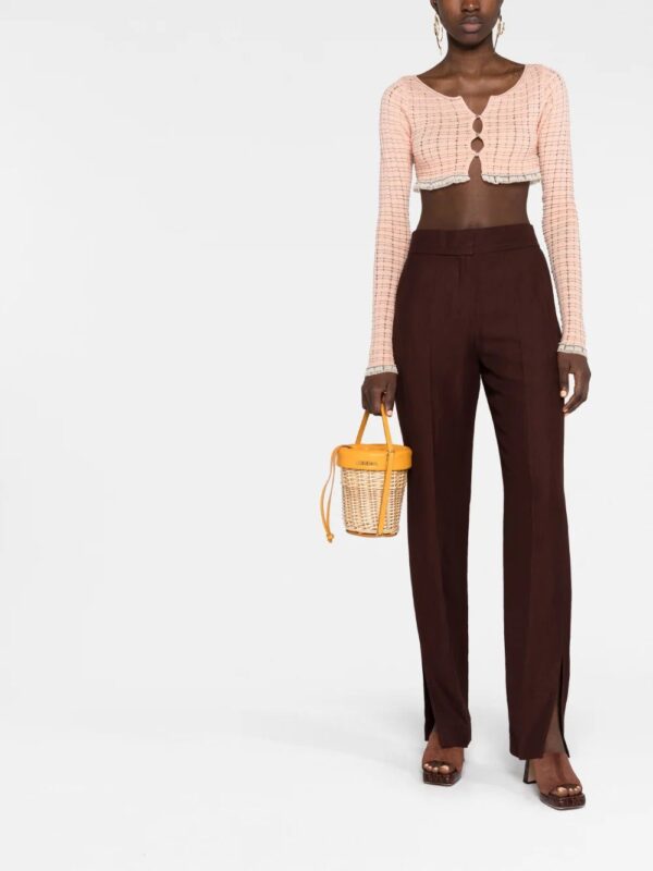 Jacquemus  Le Tibau side-slit trousers - Image 2
