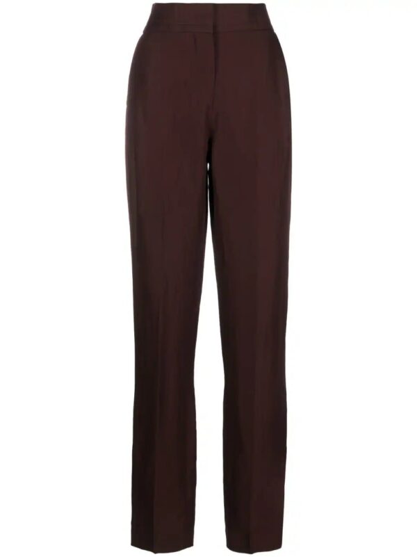 Jacquemus  Le Tibau side-slit trousers