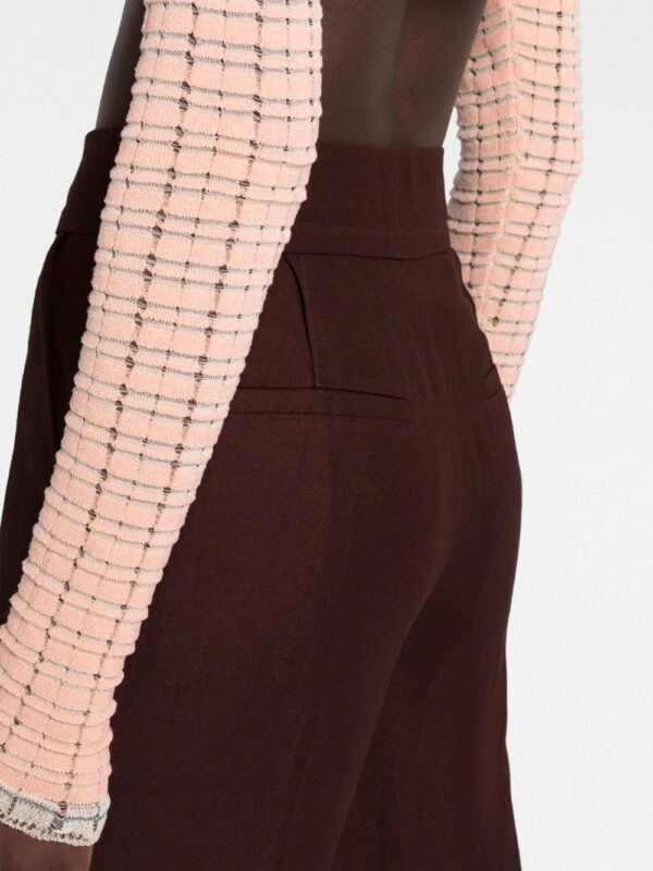 Jacquemus  Le Tibau side-slit trousers - Image 3