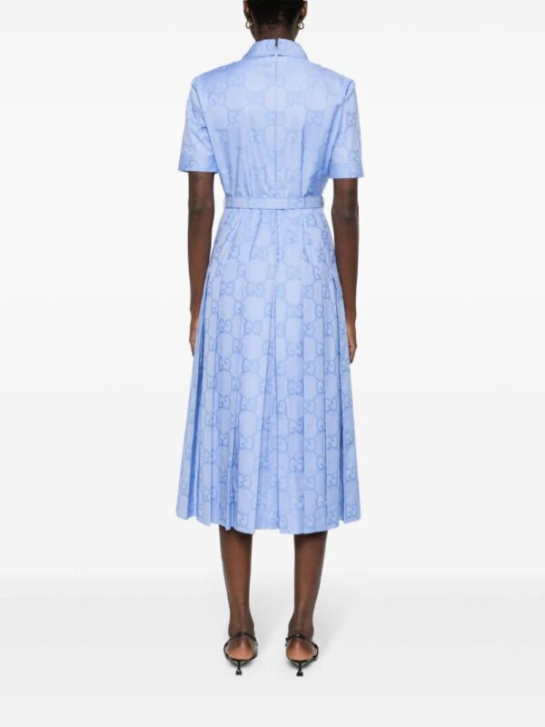 Gucci  GG-jacquard midi dress - Image 4