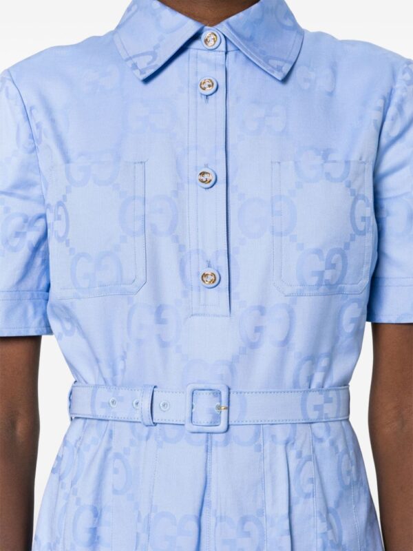 Gucci GG-jacquard midi dress - Image 5
