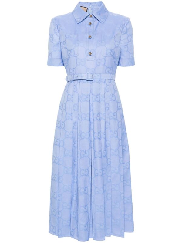 Gucci GG-jacquard midi dress