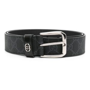 Louis Vuitton GG Supreme leather belt