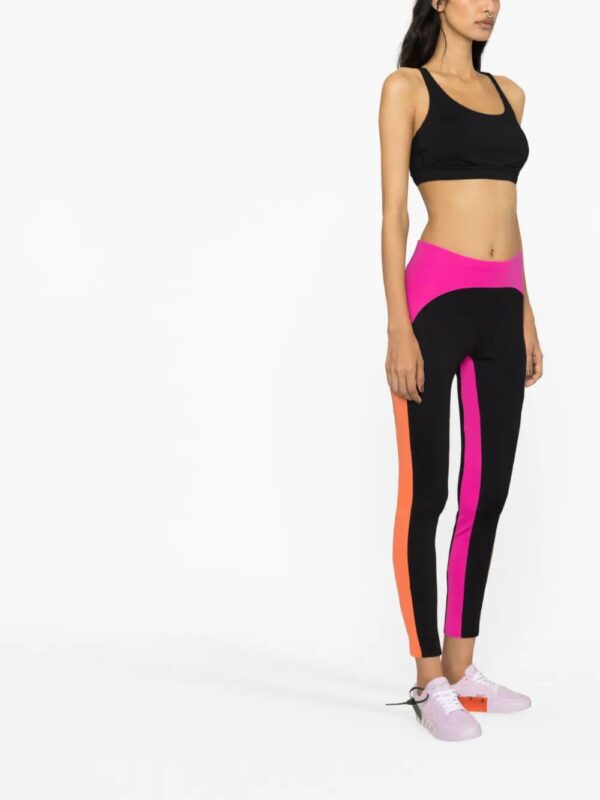 Off-White  stretch-design mid-rise leggings - Image 3