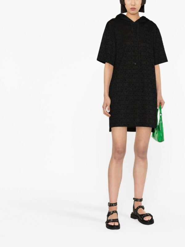 Moschino logo-print mini dress - Image 2