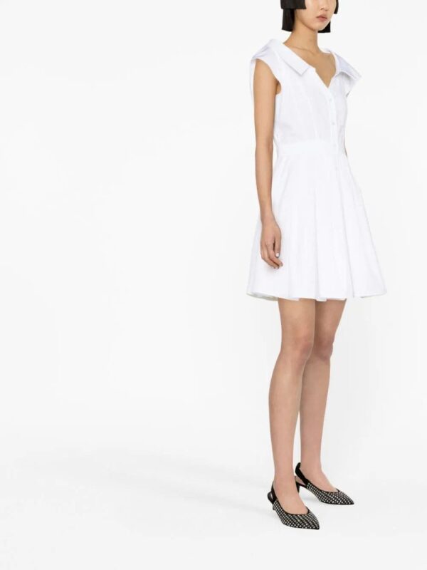 Alexander McQueen  short-sleeve cotton shirtdress - Image 4