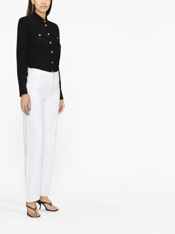 Balmain  silk crepe de chine shirt - Image 4