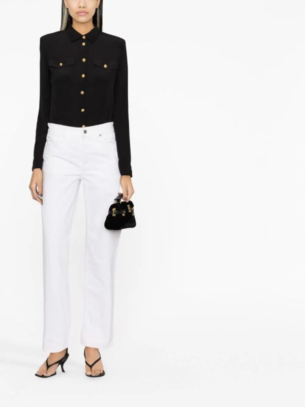 Balmain  silk crepe de chine shirt - Image 2