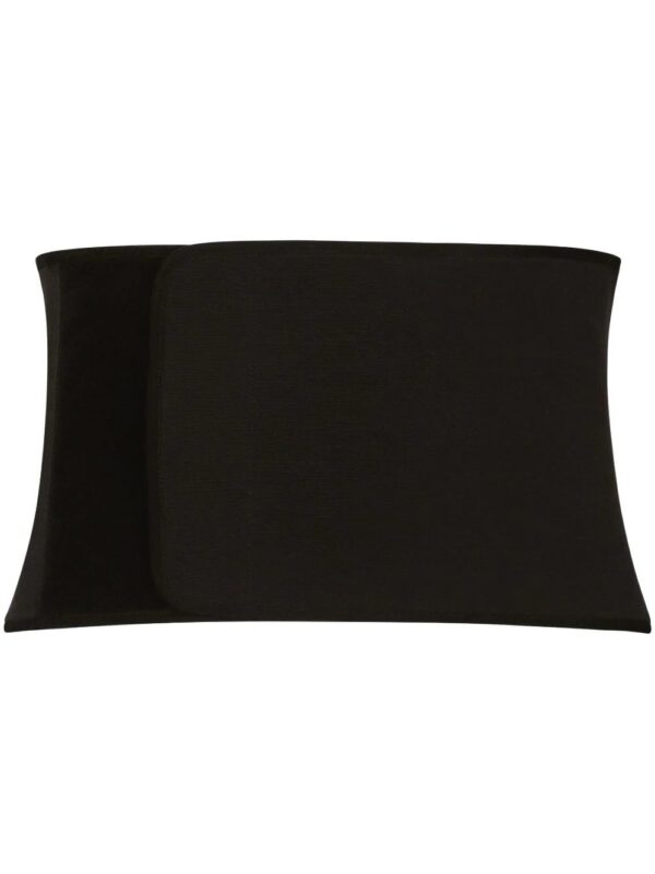 Dolce & Gabbana  logo-patch corset-style belt