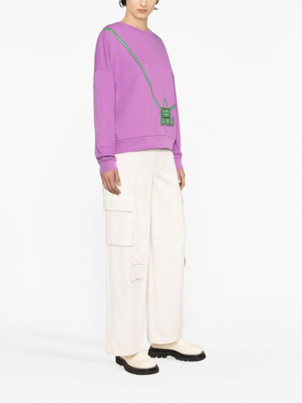 Karl Lagerfeld  IKON/K Bag print sweatshirt - Image 4