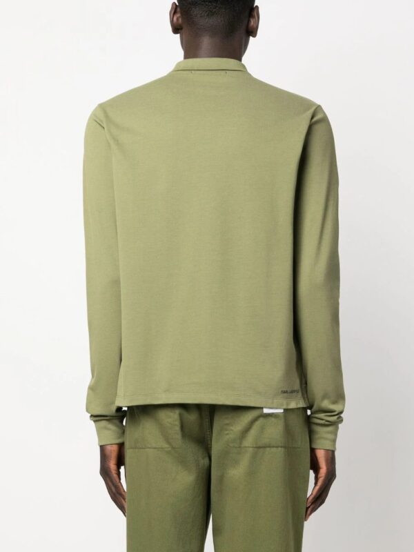 Karl Lagerfeld  logo-print polo shirt - Image 4