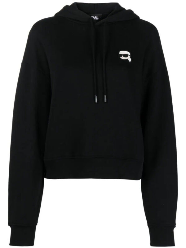 Karl Lagerfeld  Ikonik 2.0 organic-cotton hoodie