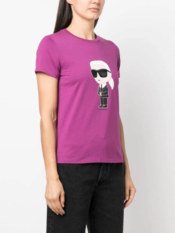 Karl Lagerfeld  Ikonik 2.0 organic cotton T-shirt - Image 3