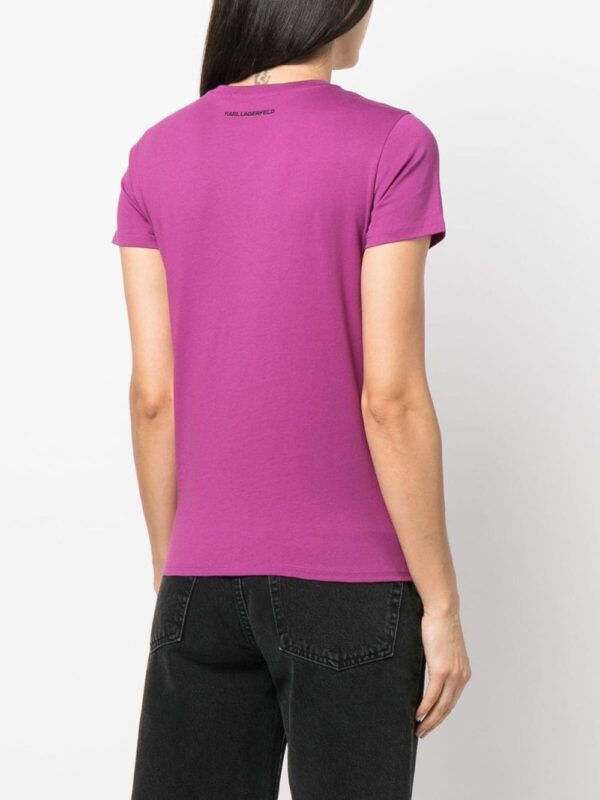 Karl Lagerfeld  Ikonik 2.0 organic cotton T-shirt - Image 4