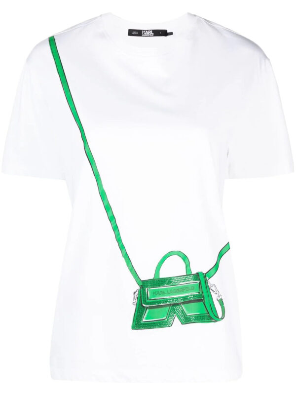 Karl Lagerfeld  IKON/K Bag print T-shirt