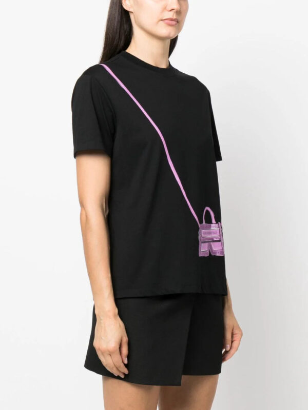 Karl Lagerfeld  IKON/K Bag print T-shirt - Image 3