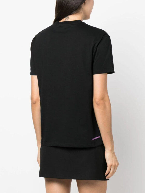 Karl Lagerfeld  IKON/K Bag print T-shirt - Image 4
