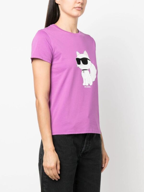Karl Lagerfeld  Ikonik 2.0 organic-cotton T-shirt - Image 3