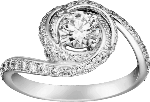 Cartier Trinity Ruban Solitaire - Image 2