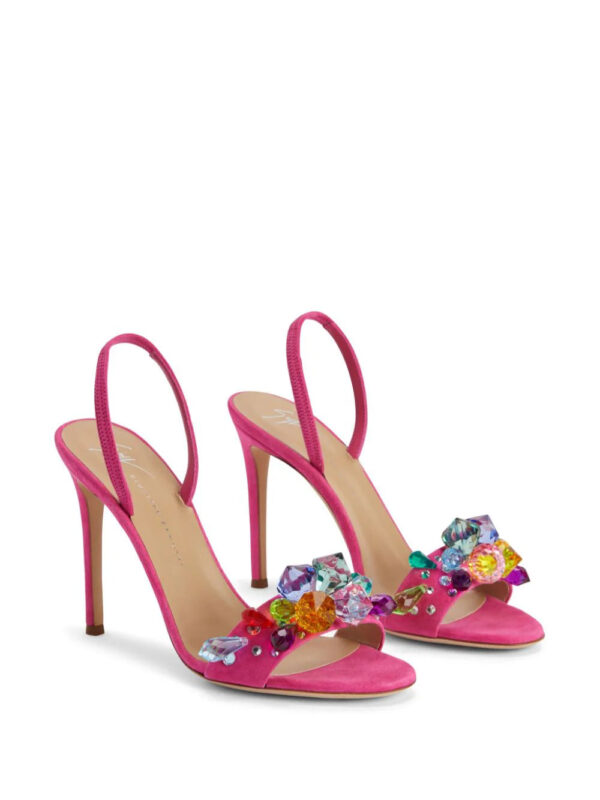 Giuseppe Zanotti  Blinda 105mm suede sandals - Image 2