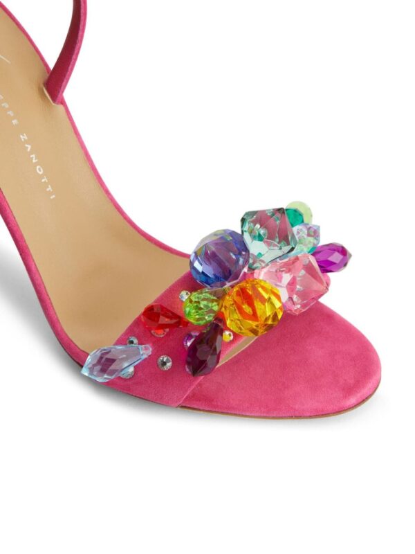 Giuseppe Zanotti  Blinda 105mm suede sandals - Image 4