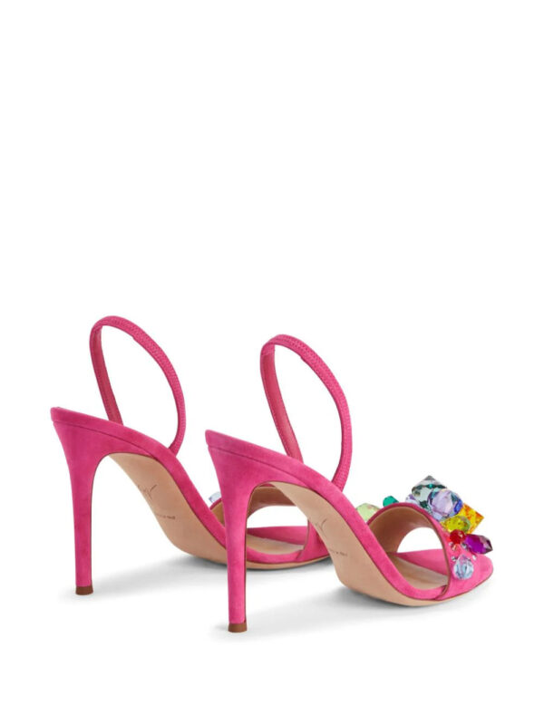 Giuseppe Zanotti  Blinda 105mm suede sandals - Image 3