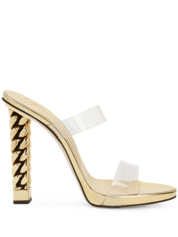 Giuseppe Zanotti  Bonnie 120mm leather sandals