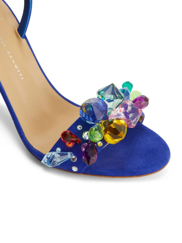 Giuseppe Zanotti  Blinda 105mm suede sandals - Image 4