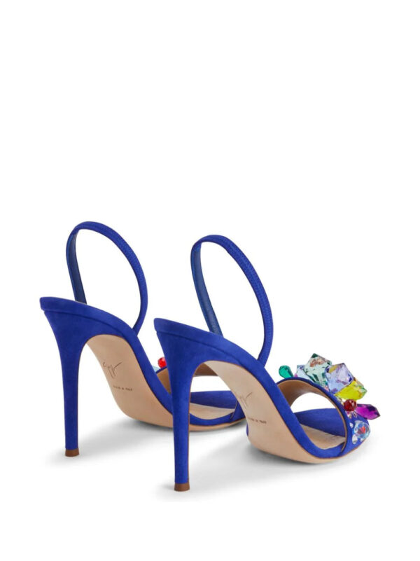 Giuseppe Zanotti  Blinda 105mm suede sandals - Image 3
