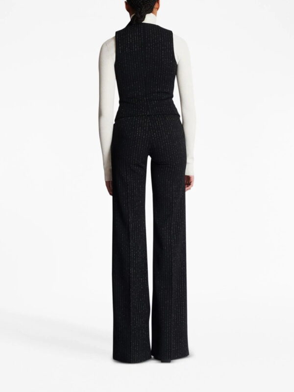 Balmain  lurex striped vest top - Image 4